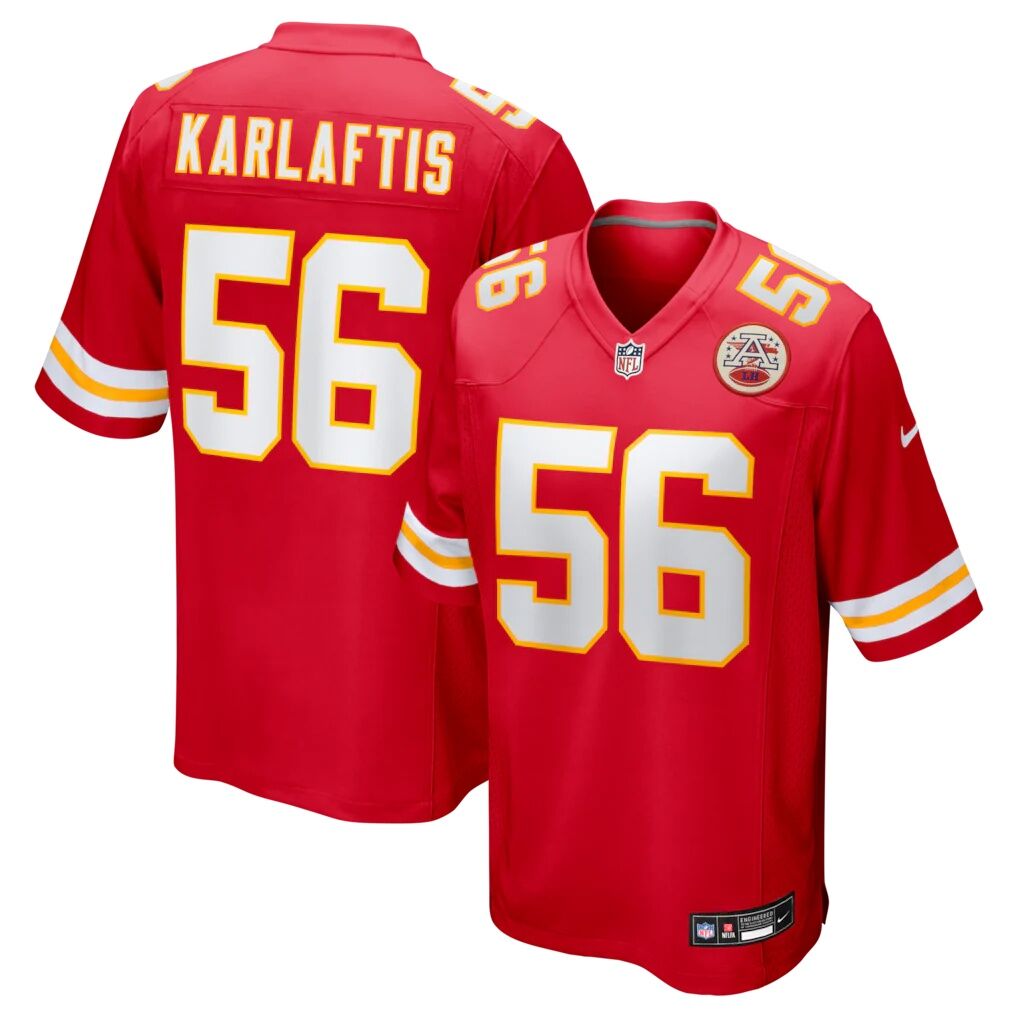 George Karlaftis Kansas City Chiefs Nike Player Game Jersey