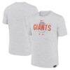 San Francisco Giants Nike City Connect Velocity Practice Performance T-Shirt - Gray - Front View