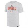 San Francisco Giants Nike City Connect Velocity Practice Performance T-Shirt - Gray - Side View