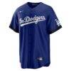 Jackie Robinson Los Angeles Dodgers Nike City Connect Replica Player Jersey - - Side View