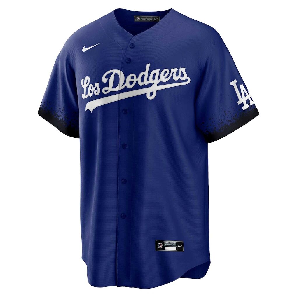Jackie Robinson Los Angeles Dodgers Nike City Connect Replica Player Jersey – Royal