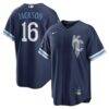 Bo Jackson Kansas City Royals Nike City Connect Replica Player Jersey - Navy - Front View