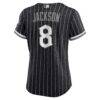 Bo Jackson Chicago White Sox Nike Women's City Connect Replica Player Jersey - Black - Detail View