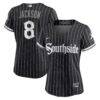 Bo Jackson Chicago White Sox Nike Women's City Connect Replica Player Jersey - Black - Front View