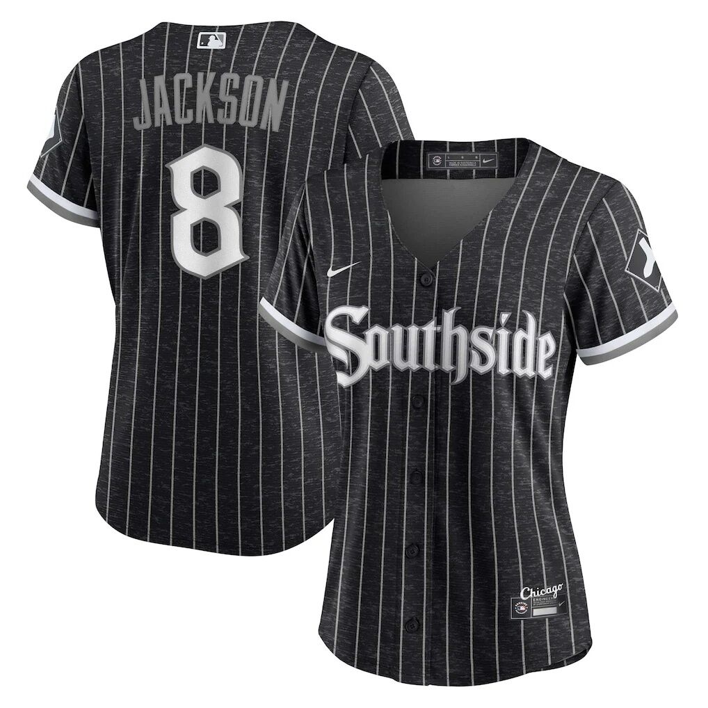 Bo Jackson Chicago White Sox Nike Women's City Connect Replica Player Jersey