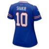 Khalil Shakir Buffalo Bills Nike Women's Game Jersey - - Detail View