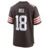 David Bell Cleveland Browns Nike Game Jersey - Brown - Detail View