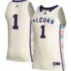 #1 Alcorn State Braves adidas Honoring Black Excellence Basketball Jersey - - Front View