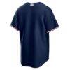 Minnesota Twins Nike Home Replica Team Jersey - Navy - Detail View