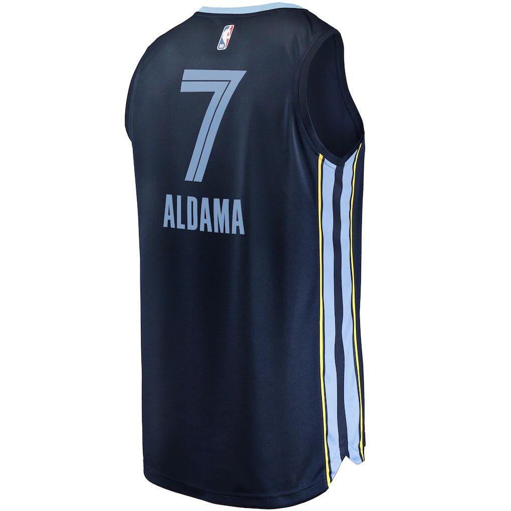 Santi Aldama Memphis Grizzlies Fashion7 Fast Break Replica Jersey - Icon Edition