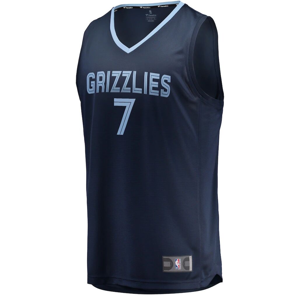 Santi Aldama Memphis Grizzlies Fashion7 Fast Break Replica Jersey - Icon Edition