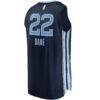 Desmond Bane Memphis Grizzlies Fashion7 Fast Break Replica Jersey - Navy - Detail View