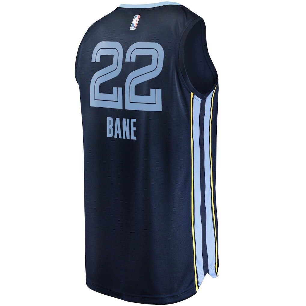 Desmond Bane Memphis Grizzlies Fashion7 Fast Break Replica Jersey - Icon Edition