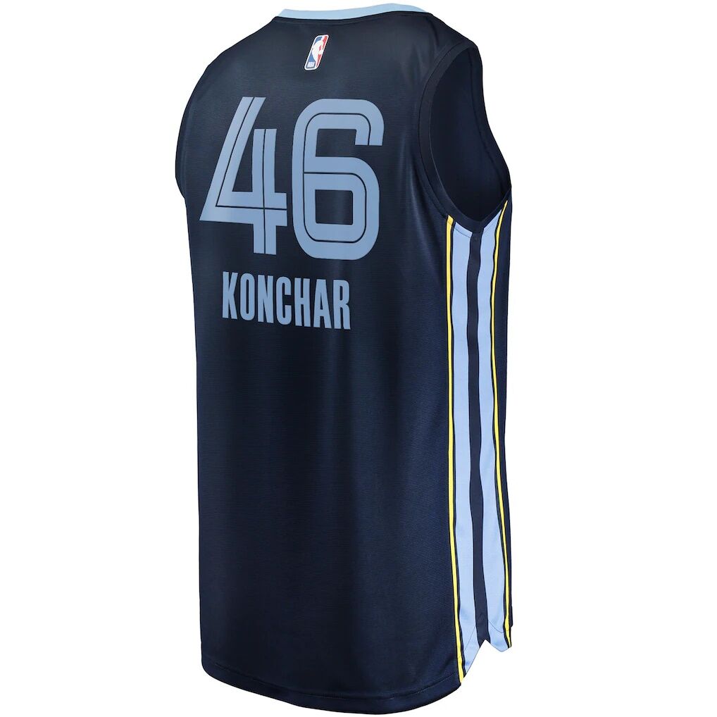 John Konchar Memphis Grizzlies Fashion7 Fast Break Replica Jersey - Icon Edition