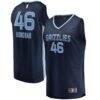 John Konchar Memphis Grizzlies Fashion7 Fast Break Replica Jersey - Navy - Front View