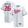 Max Kepler Minnesota Twins Nike Home Replica Player Logo Jersey - White - Front View