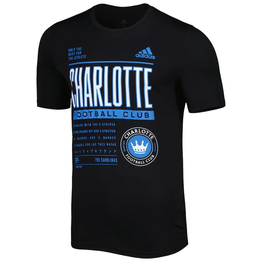 Charlotte FC adidas Club DNA Performance T-Shirt