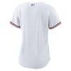 Minnesota Twins Nike Women's Home Replica Team Logo Jersey - White - Detail View