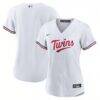Minnesota Twins Nike Women's Home Replica Team Logo Jersey - White - Front View