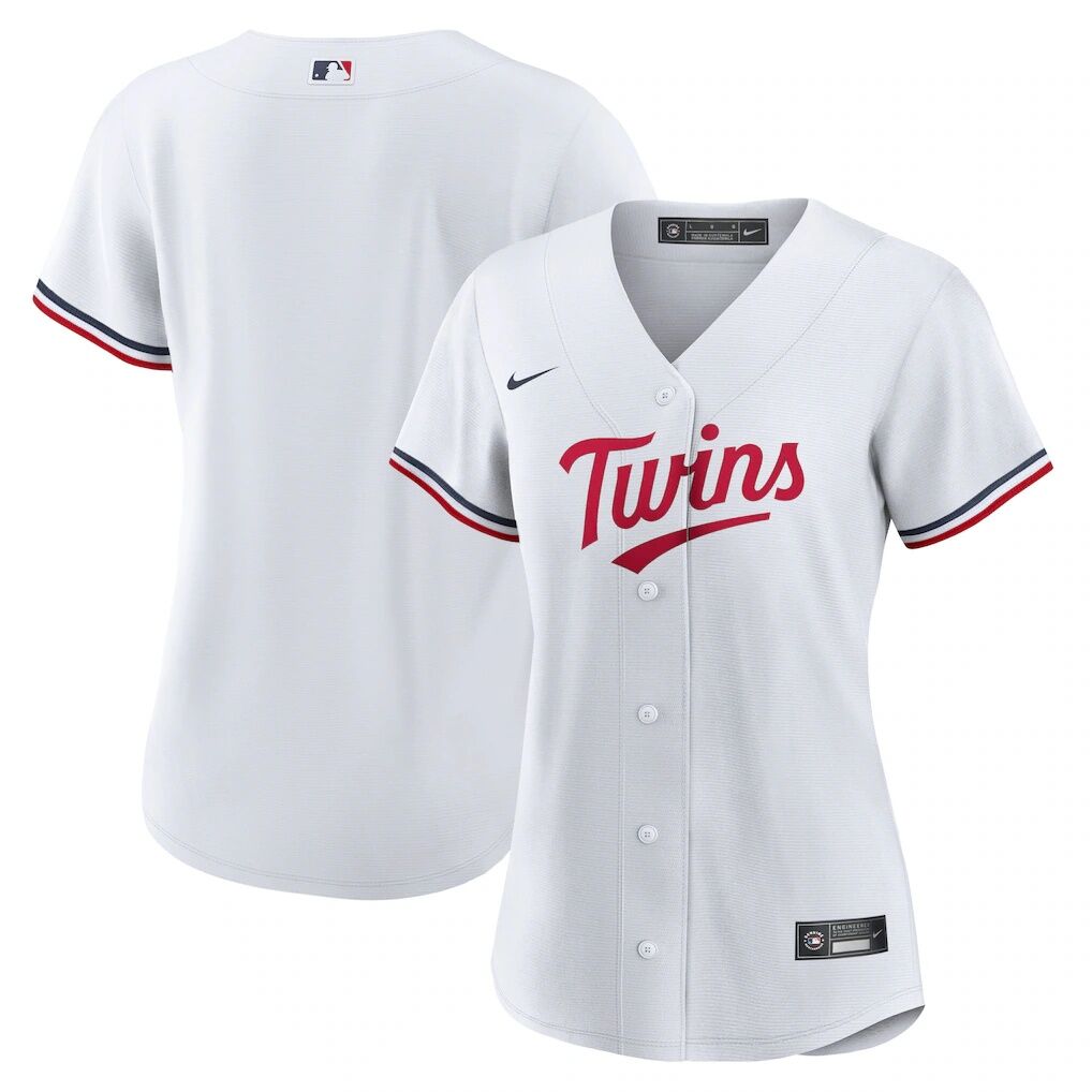 Minnesota Twins Nike Women's Home Replica Team Logo Jersey