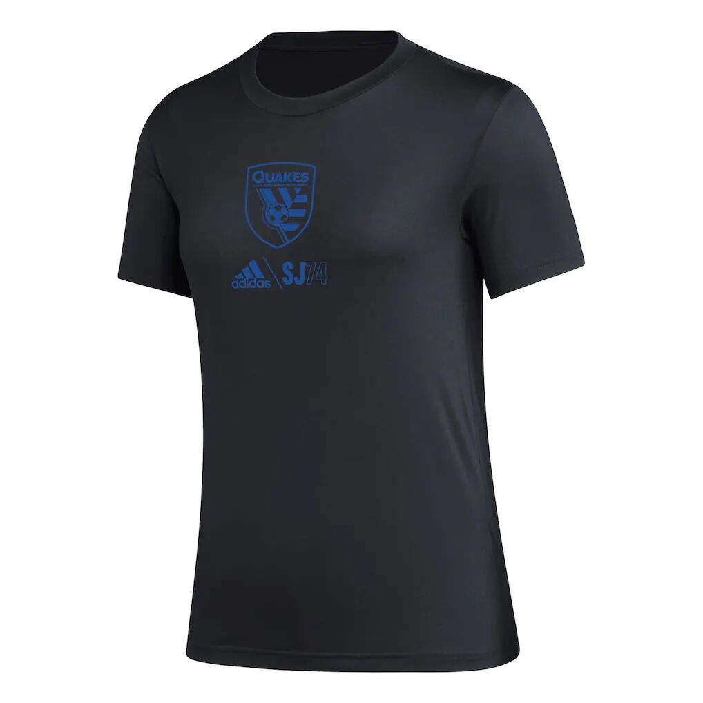 San Jose Earthquakes adidas Women's AEROREADY Club Icon T-Shirt