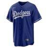 Freddie Freeman Los Angeles Dodgers Nike Alternate 2 Replica Jersey - - Side View