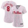 Nick Castellanos Philadelphia Phillies Nike Women's Home Replica Player Jersey - White - Front View
