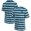 Charlotte FC Fashion7 Shot Clock Stripe T-Shirt - Blue - Front View
