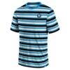 Charlotte FC Fashion7 Shot Clock Stripe T-Shirt - Blue - Side View