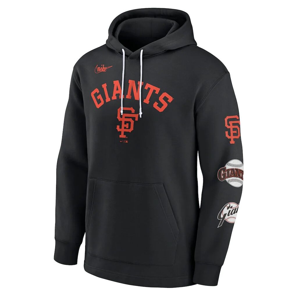 San Francisco Giants Nike Rewind Lefty Pullover Hoodie