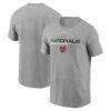 Washington Nationals Nike Team Engineered Performance T-Shirt - - Front View