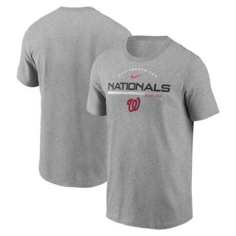 Washington Nationals Nike Team Engineered Performance T-Shirt - - Front View