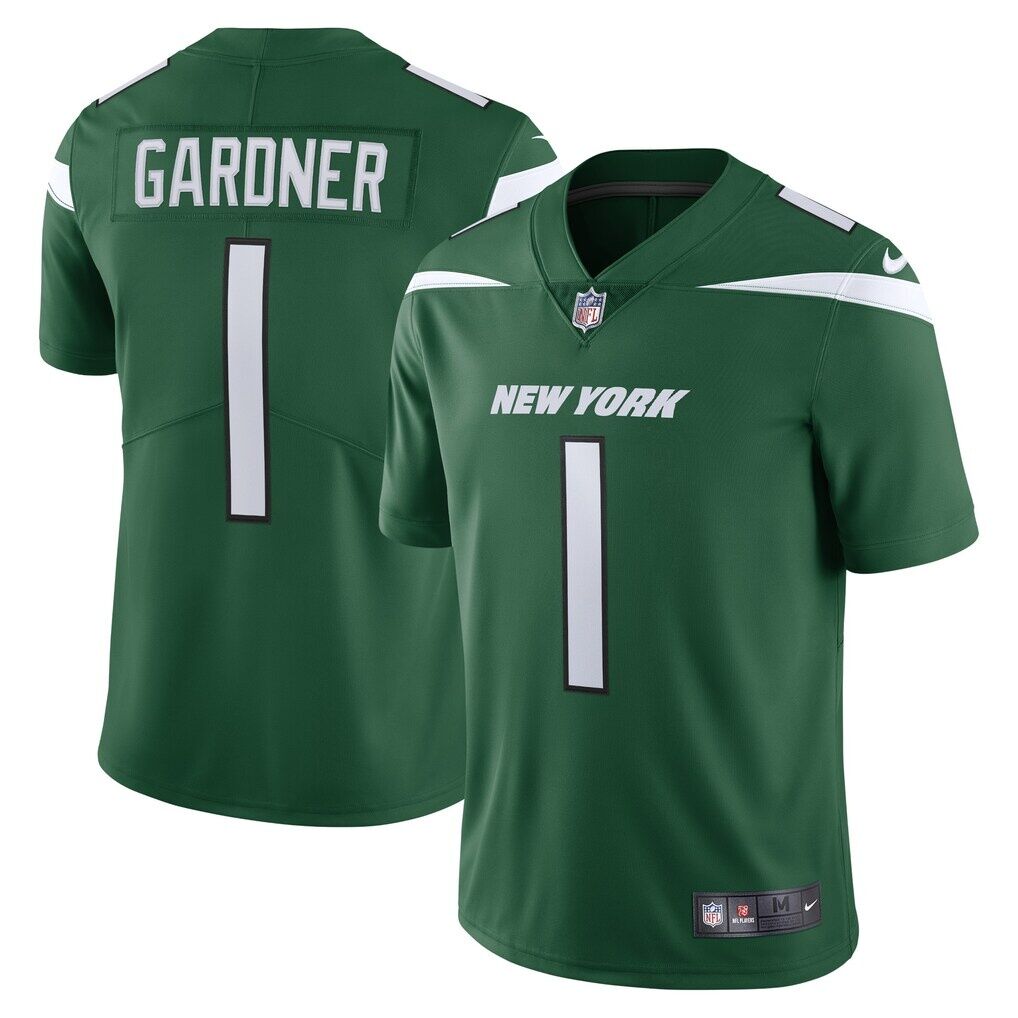 Ahmad Sauce Gardner New York Jets Nike Men's Vapor Limited Jersey