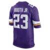 Andrew Booth Jr. Minnesota Vikings Nike Player Game Jersey - Purple - Detail View