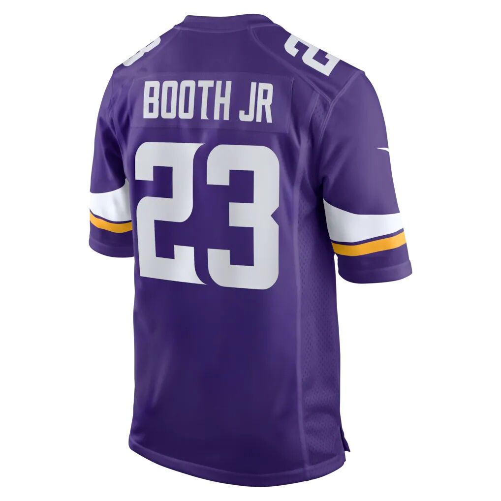 Andrew Booth Jr. Minnesota Vikings Nike Player Game Jersey