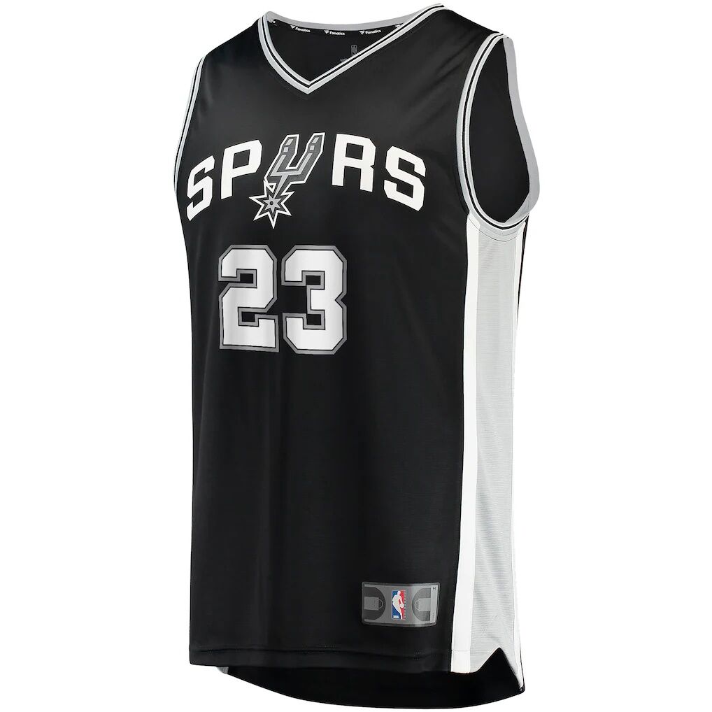 Zach Collins San Antonio Spurs Fashion7 Fast Break Replica Jersey - Icon Edition