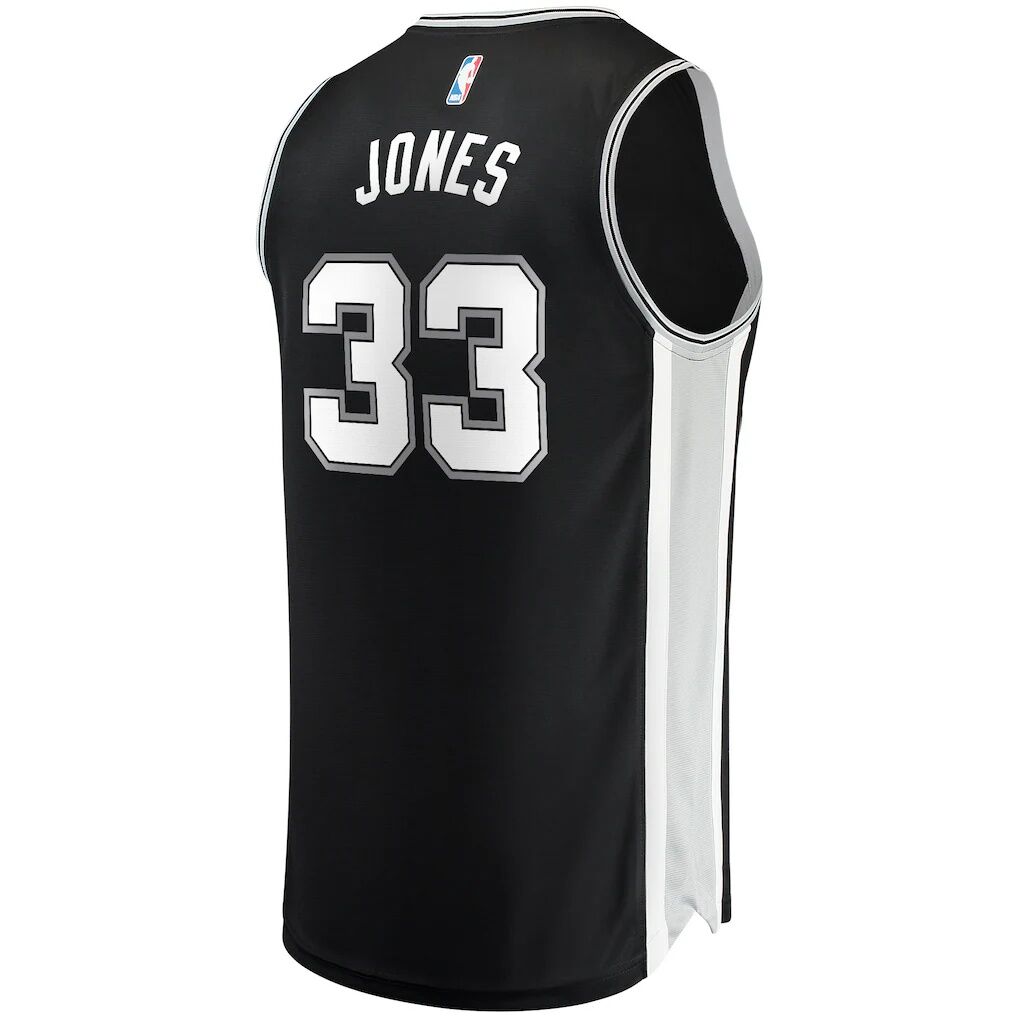 Tre Jones San Antonio Spurs Fashion7 Fast Break Replica Jersey - Icon Edition