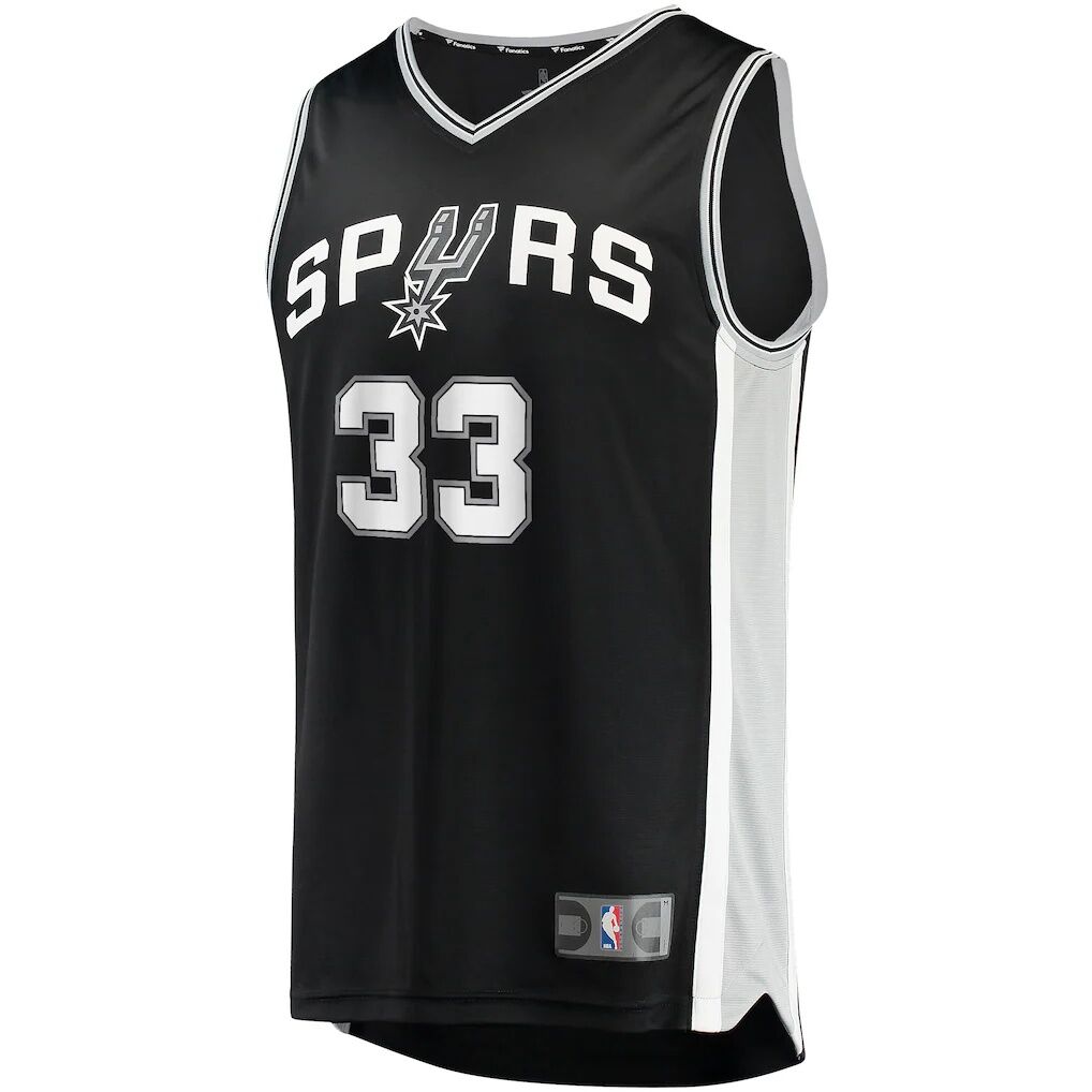 Tre Jones San Antonio Spurs Fashion7 Fast Break Replica Jersey - Icon Edition