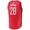 Alperen Sengun Houston Rockets Fashion7 Fast Break Replica Jersey - Red - Detail View