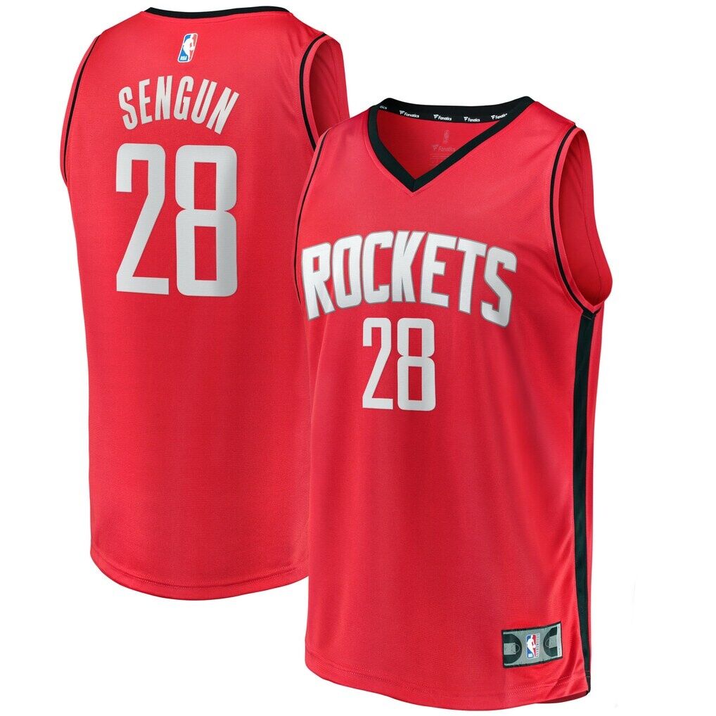 Alperen Sengun Houston Rockets Fashion7 Fast Break Replica Jersey – Icon Edition
