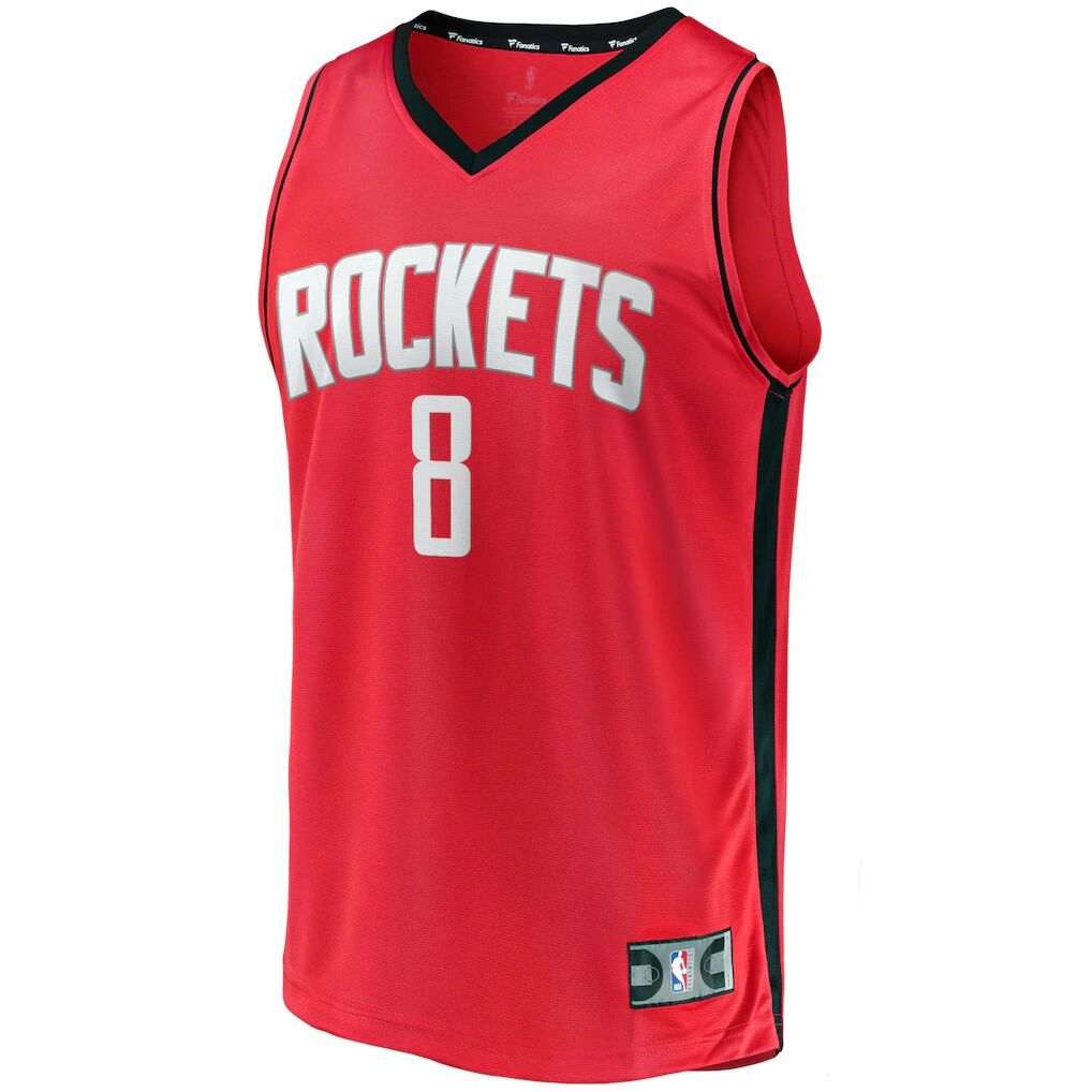 Jae’Sean Tate Houston Rockets Fashion7 Fast Break Replica Jersey – Icon Edition