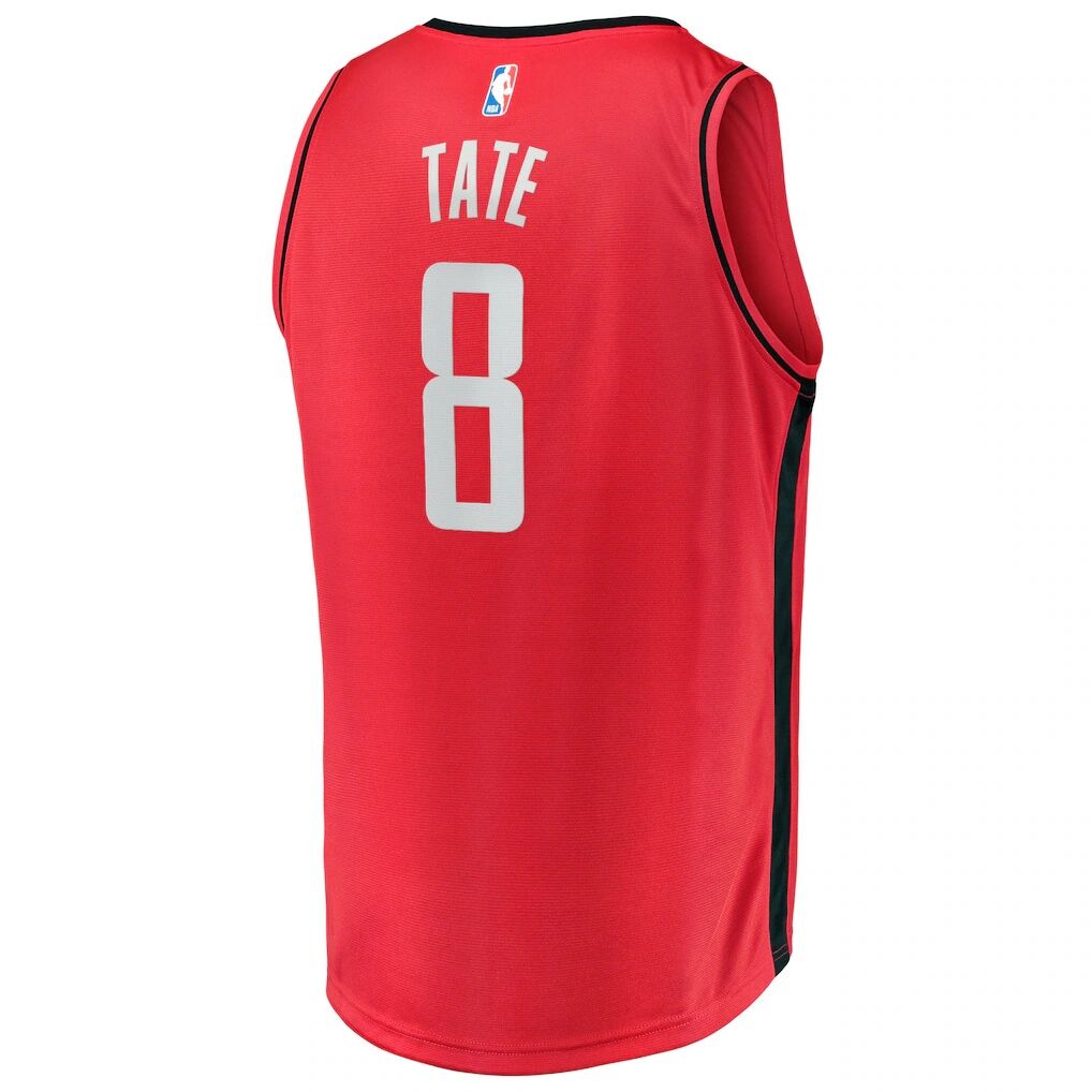 Jae'Sean Tate Houston Rockets Fashion7 Fast Break Replica Jersey - Icon Edition