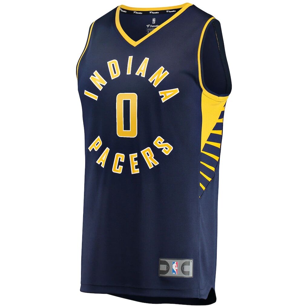 Tyrese Haliburton Indiana Pacers Fashion7 Youth 2021/22 Fast Break Replica Jersey - Icon Edition