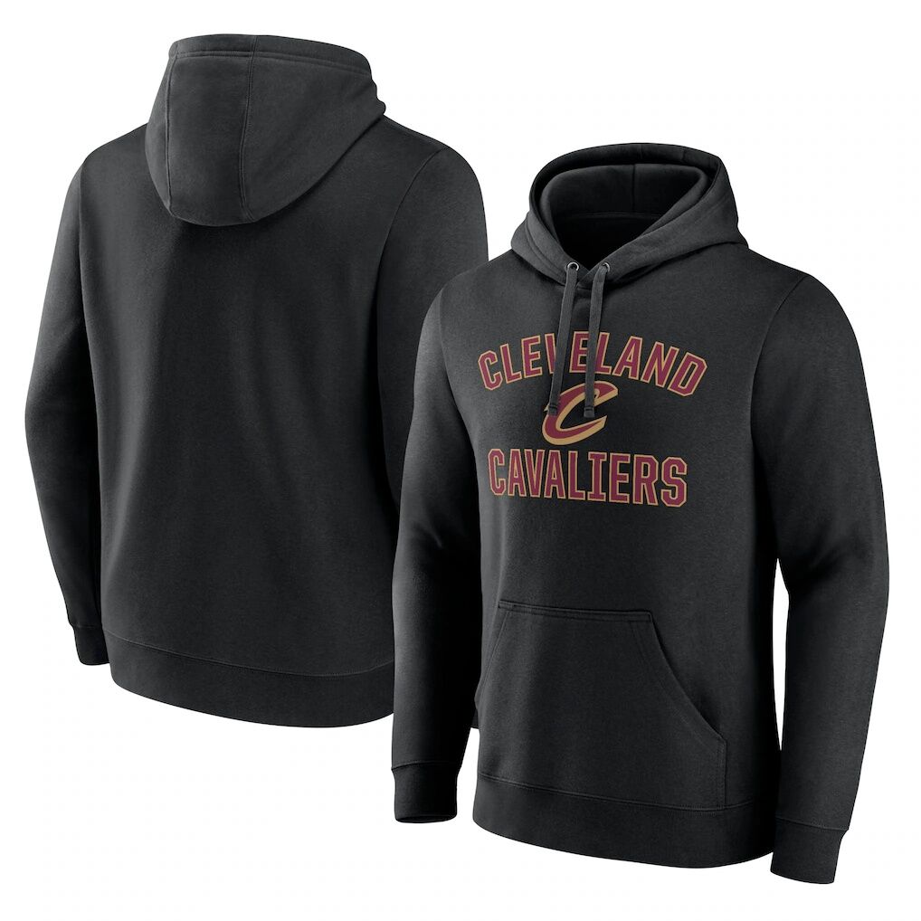 Black Victory Arch Pullover Hoodie