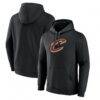 Cleveland Cavaliers Alternate Logo Pullover Hoodie - Black - Front View