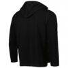 Charlotte FC Baja Fleece V-Neck Pullover Hoodie - Black - Detail View
