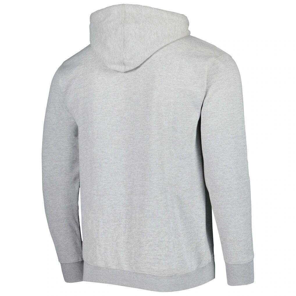 Chicago Bulls Fashion7 Wordmark French Terry Pullover Hoodie – Heather Gray