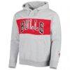 Chicago Bulls Fashion7 Wordmark French Terry Pullover Hoodie - - Side View