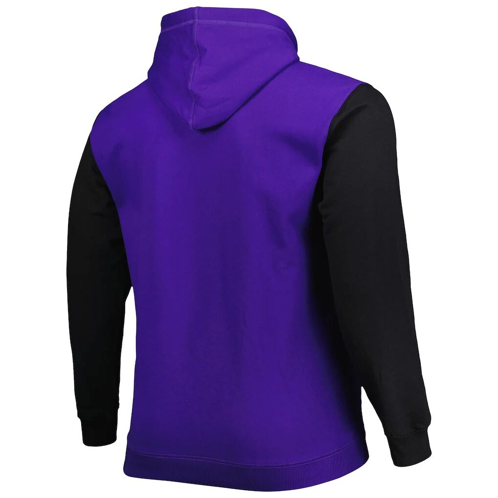 Phoenix Suns Fashion7 Big & Tall Bold Attack Pullover Hoodie - Purple/Black