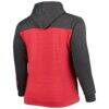 Chicago Bulls Fashion7 Big & Tall Down and Distance Full-Zip Hoodie - - Detail View